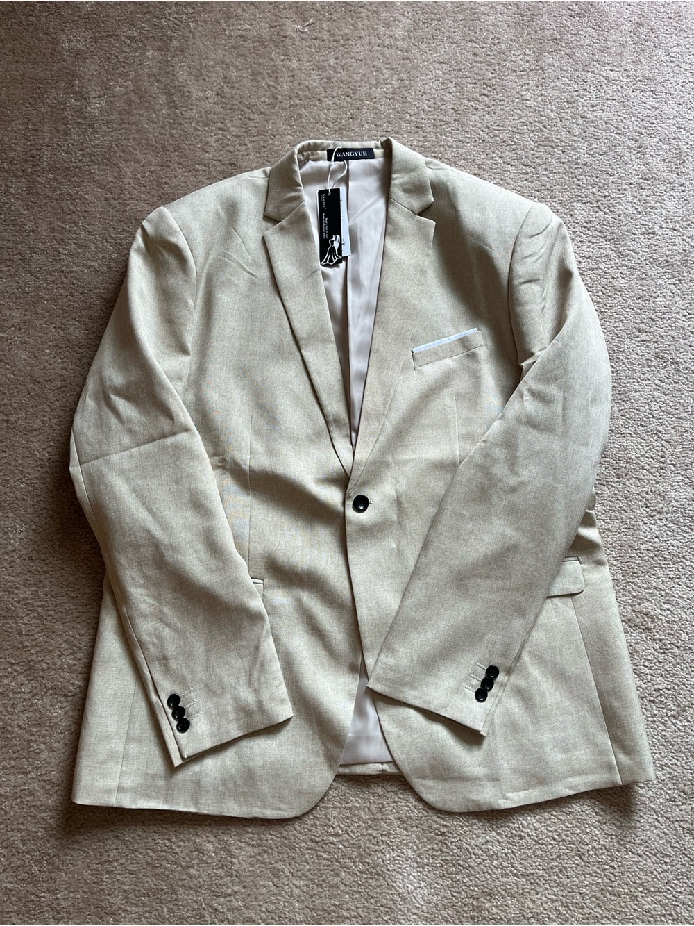 Beige Men's Blazer
